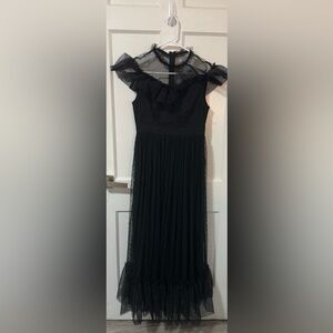 Bauhinia Veil Maxi Dress (looks like the Wednesday viral dress)
